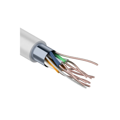 Витая пара F/UTP 4PR 24AWG CAT5e PVC INDOOR SOLID серый