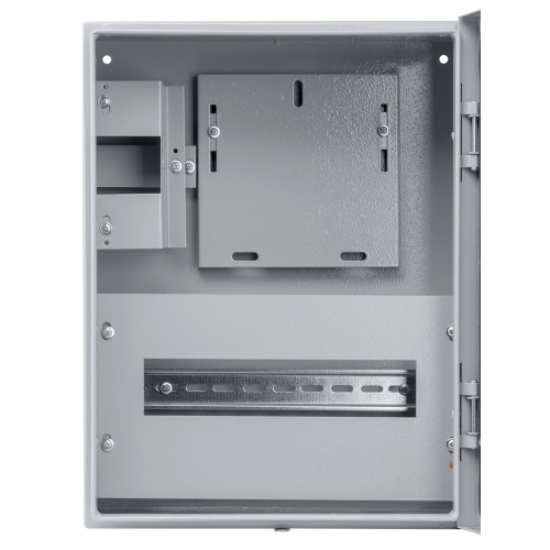 Корпус металлический ЩУ-1ф/1-0-12 IP66 (ЩУРН-1/12 IP66) (395х310х165) TDM Корпус металлический ЩУ-1ф/1-0-12 IP66 (ЩУРН-1/12 IP66) (395х310х165) TDM