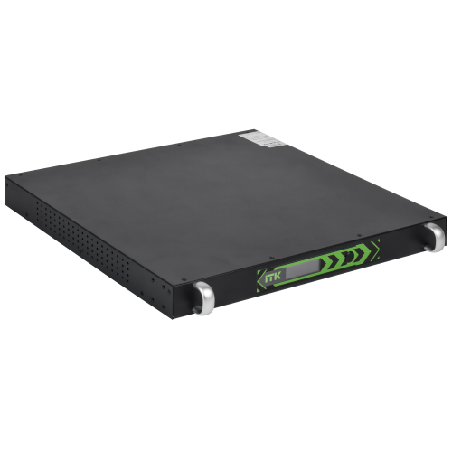 ITK ELECTRA LR ИБП 1U Линейно-интерактивный 1000ВА/600Вт LCD АКБ 4х8AH 6хC13 USB RS232