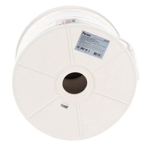 Cветодиодная LED лента Feron LS720 неоновая, 72SMD(5050)/м 8Вт/м 50м 220V RGB IP67 Cветодиодная LED лента Feron LS720 неоновая, 72SMD(5050)/м 8Вт/м 50м 220V RGB IP67