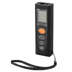Лазерная рулетка ЛР-60, дальность 60 м, точность 2 мм, подсветка, IP54, 2хAAA, “Алмаз” TDM