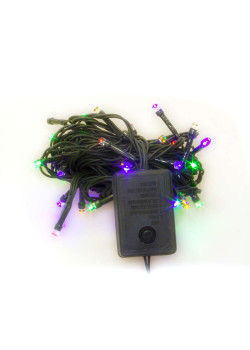 Гирлянда LD100C-GM 100 светодиод. LED 8 реж. 10м разноцв. SHLights 4607144116770
