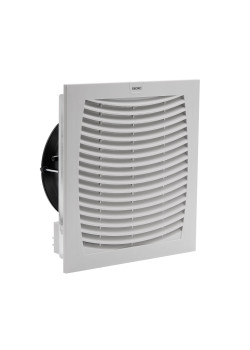 Вентилятор с фильтром ЭМС 200 м3/ч, 115&230В AC, 255х255 мм, IP54