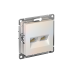 ATLASDESIGN РОЗЕТКА двойная компьютерная RJ45+RJ45 кат. 5e, механизм, ЖЕМЧУГ ATLASDESIGN РОЗЕТКА двойная компьютерная RJ45+RJ45 кат. 5e, механизм, ЖЕМЧУГ