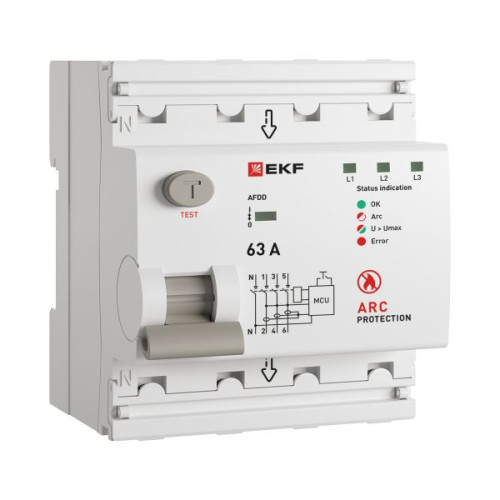УЗДП 3P+N 63А PROXIMA EKF УЗДП 3P+N 63А PROXIMA EKF