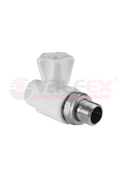 Кран шаровой для радиатора прямой 20х1/2дюйм (60/10) VALFEX 10149020