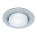 Светильник встраиваемый с белой LED подсветкой Feron CD4046 потолочный GX53 без лампы, прозрачный, хром Светильник встраиваемый с белой LED подсветкой Feron CD4046 потолочный GX53 без лампы, прозрачный, хром