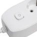 Удлинитель 3-местный c/з 3x1 мм2, 1,8 м, 250В, 10А, 2USB+1Type-C 2,4А, серия Home plus, белый STEKKER HM08-33-02 Удлинитель 3-местный c/з 3x1 мм2, 1,8 м, 250В, 10А, 2USB+1Type-C 2,4А, серия Home plus, белый STEKKER HM08-33-02