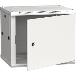 ITK Шкаф LINEA W 9U 600х450мм дверь металл серый RAL7035