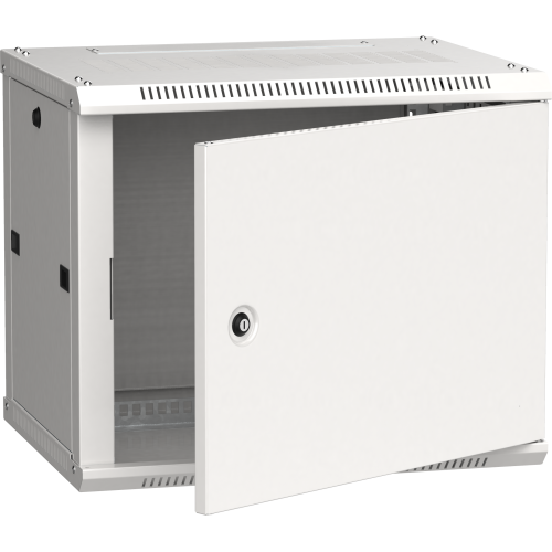 ITK Шкаф LINEA W 9U 600х450мм дверь металл серый RAL7035