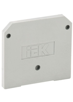 Заглушка для ЗНИ-35кв.мм (JXB125А) сер. IEK YZN10D-ZGL-035-K03