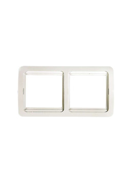 Рамка 2-м CLASSICO 2302H бел. ASD / IN HOME 4680005959938