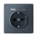 ARTGALLERY РОЗЕТКА 16А с 2 USB A+C, 5В/2,4А/3,0А, 2х5В/1,5А, механизм, ГРИФЕЛЬ ARTGALLERY РОЗЕТКА 16А с 2 USB A+C, 5В/2,4А/3,0А, 2х5В/1,5А, механизм, ГРИФЕЛЬ