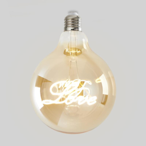 Лампа светодиодная Loft Led G125 4Вт 2500К E27 Voltega 8550 Лампа светодиодная Loft Led G125 4Вт 2500К E27 Voltega 8550
