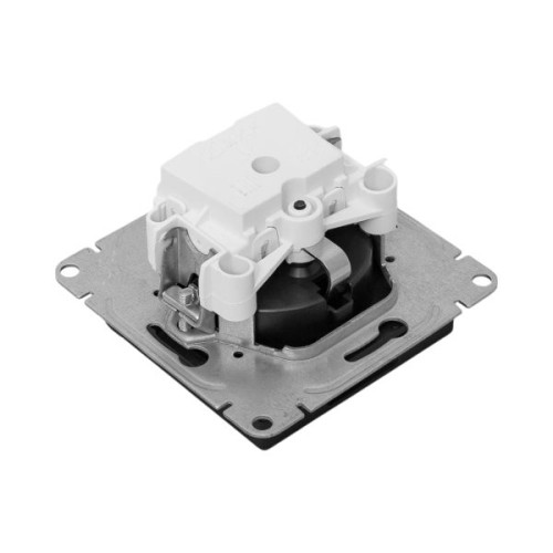 Механизм роз., 16А, IP44, с.з., с.ш., c крышкой, чёрн. Эпика EKF Механизм роз., 16А, IP44, с.з., с.ш., c крышкой, чёрн. Эпика EKF