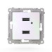 Розетка 2-м USB СП Pixel тип A+A 5В 1х2.1А 2х1.05А механизм перламутр. TOKOV ELECTRIC TKE-PX-2USB-C04 Розетка 2-м USB СП Pixel тип A+A 5В 1х2.1А 2х1.05А механизм перламутр. TOKOV ELECTRIC TKE-PX-2USB-C04