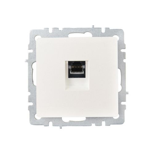 BRITE Розетка компьютерная RJ45 кат.6 РК11-БрЖ жемчуг IEK BRITE Розетка компьютерная RJ45 кат.6 РК11-БрЖ жемчуг IEK
