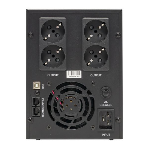 ИБП E-Power SSW200 3000 ВА/1800 Вт , USB,RJ45, 4 x Schuko ИБП E-Power SSW200 3000 ВА/1800 Вт , USB,RJ45, 4 x Schuko