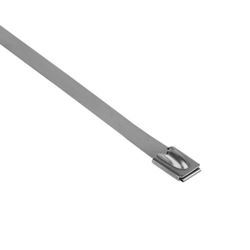 Хомут AISI 304 из нержавеющей стали, 7.9x520 (10 шт.) FlexLock