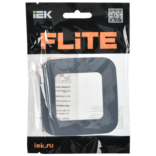FLITE Рамка 1-местная РУ-1-А-ФлМ маренго IEK FLITE Рамка 1-местная РУ-1-А-ФлМ маренго IEK