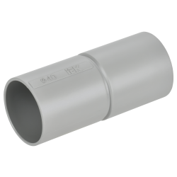 ELASTA Муфта труба-труба GI40G серая IEK