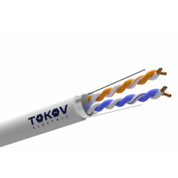 Кабель витая пара F/UTP 2х2х24AWG кат.5E PVC TOKOV ELECTRIC TKE-C06-F22-5E-305-PVC