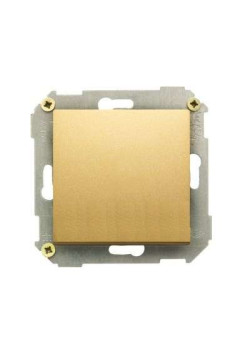 Выключатель 1-кл. СП Simon 34 10А IP20 механизм бронз. Simon 34101-036