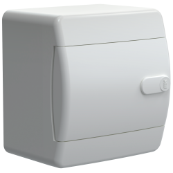 UNION Compact Корпус пластиковый ЩРН-П-4 IP41 белая дверь IEK