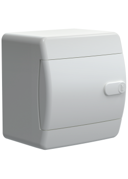 UNION Compact Корпус пластиковый ЩРН-П-4 IP41 белая дверь IEK