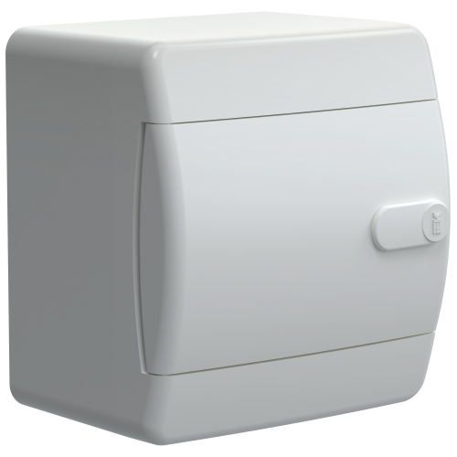 UNION Compact Корпус пластиковый ЩРН-П-4 IP41 белая дверь IEK