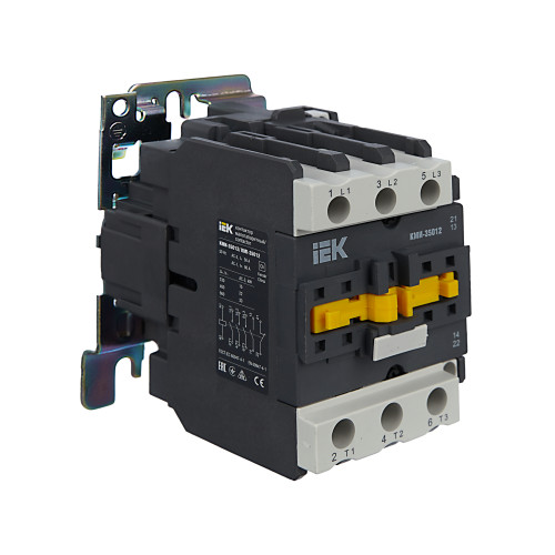 Контактор КМИ-35012 50А 230В/АС3 1NO;1NC IEK Контактор КМИ-35012 50А 230В/АС3 1NO;1NC IEK