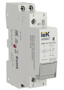 ARMAT Контактор модульный KMR 16А 230В AC 1НО 1НЗ IEK