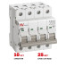 Авт. выкл. AV-6 4P 50A (D) 6kA EKF AVERES