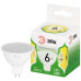 Лампа светодиодная GREEN LINE MR16-6W-830-GU5.3 GL 6Вт софит 3000К свет тепл. GU5.3 Эра Б0067076 Лампа светодиодная GREEN LINE MR16-6W-830-GU5.3 GL 6Вт софит 3000К свет тепл. GU5.3 Эра Б0067076