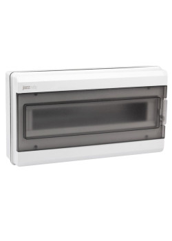 Бокс модульный накладной PDB/W 3018 GR (ЩРН-ПГ-18) IP65 пластик. Pro JazzWay 5072022