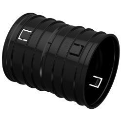 Муфта соединительная для двустенной трубы d=160мм IEK