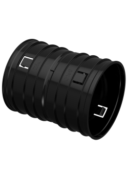 Муфта соединительная для двустенной трубы d=160мм IEK