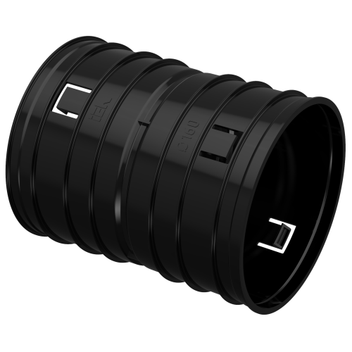 Муфта соединительная для двустенной трубы d=160мм IEK
