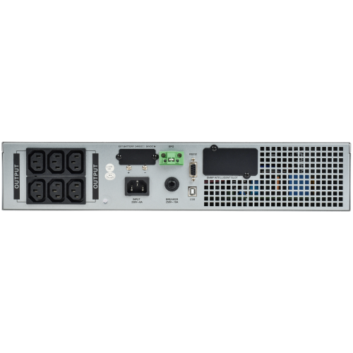 ITK ELECTRA OR ИБП однофазный онлайн 1кВА/1кВт 2U LCD дисплей 36VDC 6хС13 без АКБ с регулируемым зарядным устройством USB EPO RS232 SNMP слот Rack/Tower