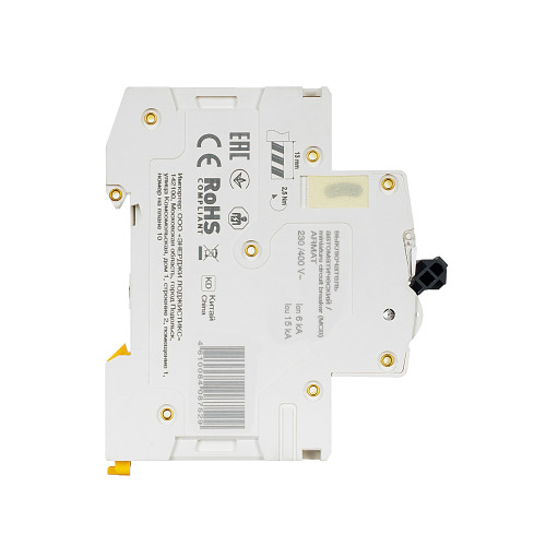 ARMAT Автоматический выключатель M06N 2P D 6А IEK ARMAT Автоматический выключатель M06N 2P D 6А IEK