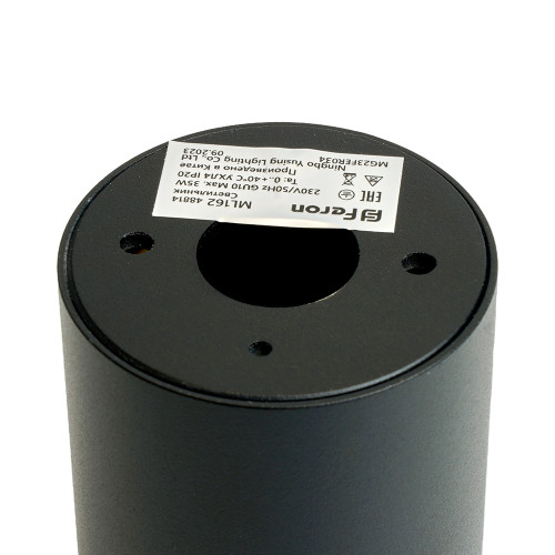 Светильник потолочный Feron ML162 Barrel LUNA MR16 GU10 35W 230V, черный Светильник потолочный Feron ML162 Barrel LUNA MR16 GU10 35W 230V, черный