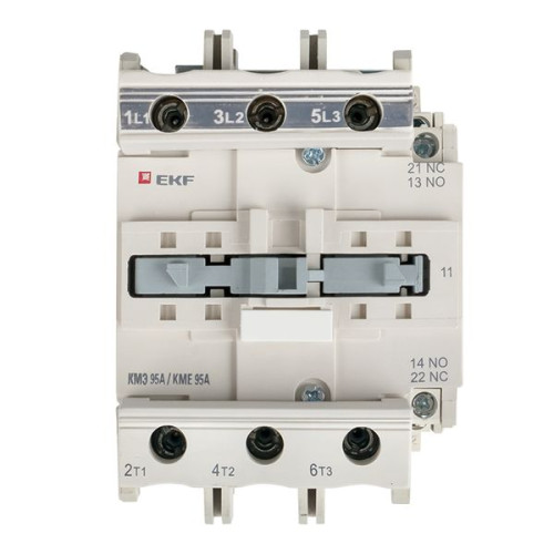 Контактор КМЭ-3 95А 1NO+1NC 24В AC EKF Контактор КМЭ-3 95А 1NO+1NC 24В AC EKF