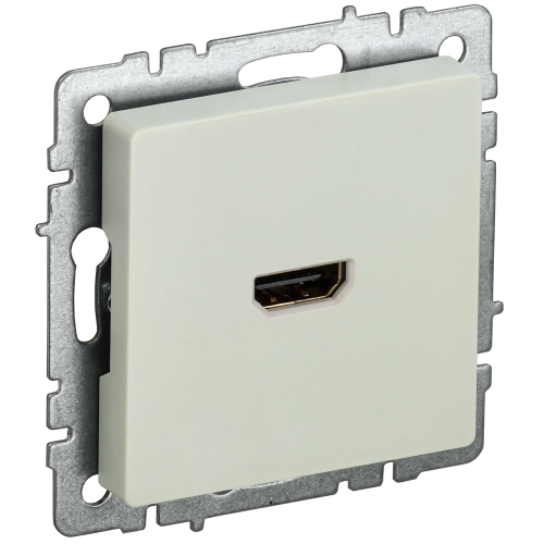 BRITE Розетка HDMI РHDMI-0-БрКр бежевый IEK