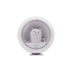 Светильник светодиодный TS8-CAT-SENS 1Вт 6500К IP22 ночник аккумулятор 400мА.ч датчик движения магнитное крепление с клеевым слоем JazzWay 5062016