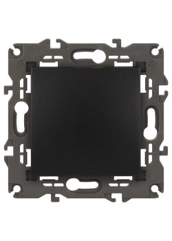 Переключатель 1-кл. СП Elegance 14-1103-05 10А IP20 250В 10AX механизм антрацит Эра Б0034227