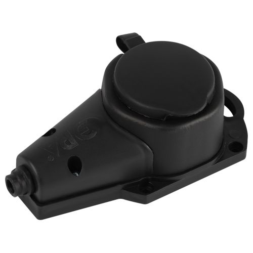 Колодка ЭРА KX-1e-B-IP44 каучуковая с заземлением 1 розетка 16A IP44 черн. Эра Б0068402