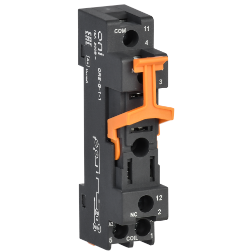 Розетка ORS-G-1-1 для реле OGR-1 1C ONI