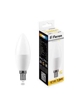 Лампа светодиодная Feron LB-970 Свеча E14 13W 175-265V 2700K
