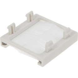 Щеточный ввод Lanmaster LAN-SIP-23BR-WH шир.45мм выс.45мм белый (упак.:1шт)