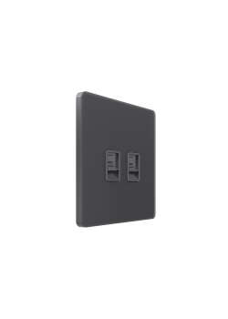Systeme Infinity, Розетка информационная С/У RJ-45 кат.5e 2-я, Вулканический пепел